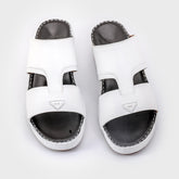 AN- 4803 - White / Black Luxury Arabic Sandal for Men