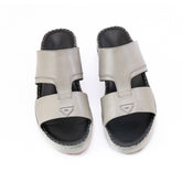 AN- 4803 - Gray / Black Luxury Arabic Sandal for Men
