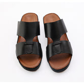 AN- 4804 - Black / Tan Luxury Arabic Sandal for Men