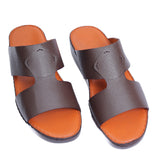 AN- 4850 Brown / Tan - Luxury Arabic Sandal for Men