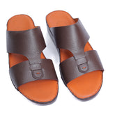 AN- 4851 - Brown / Tan Luxury Arabic Sandal for Men