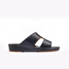 AN-2007- Black Luxury Arabic Sandal for Men