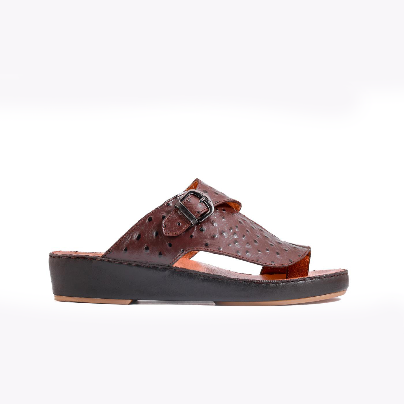 AN-2009- Brown Luxury Arabic Sandal for Men