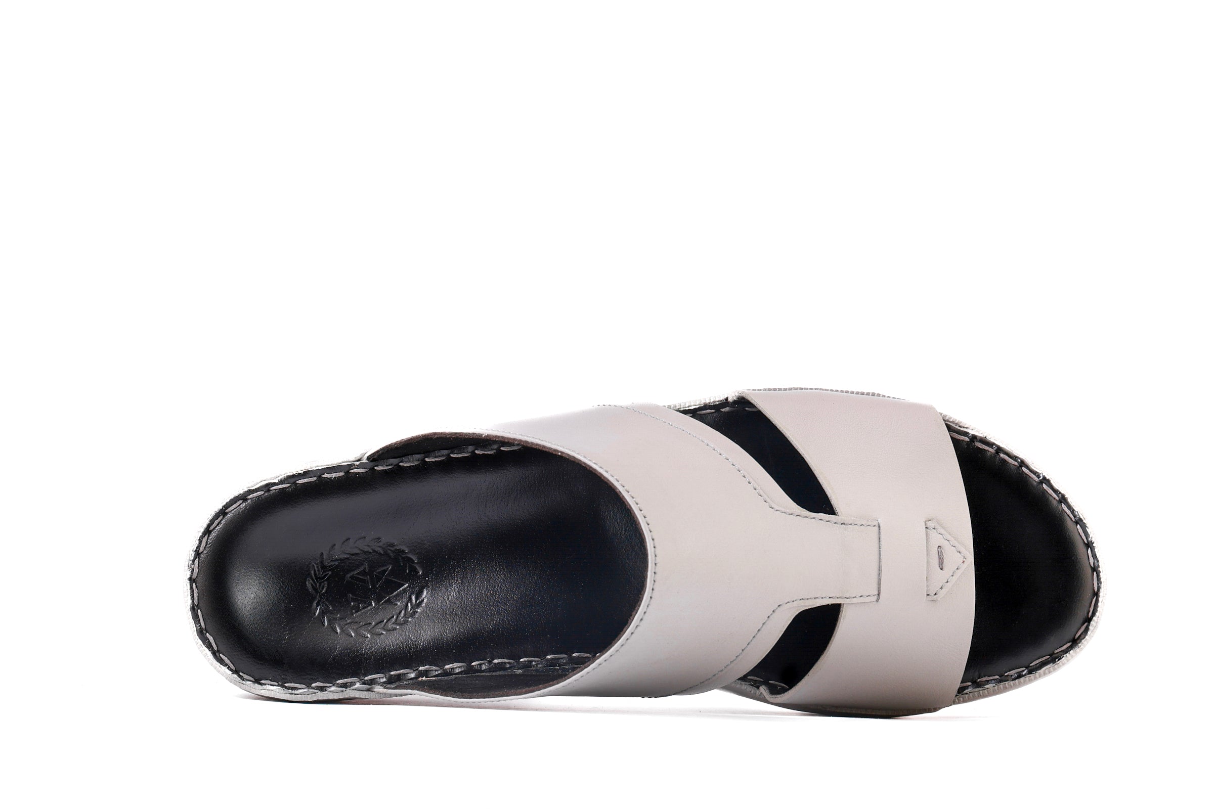 AN- 4803 - Gray /  Black Luxury Arabic Sandal for Men