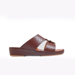 AN-2017- Brown Luxury Arabic Sandal for Men