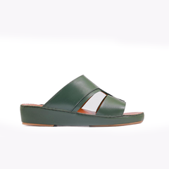 AN-2019- Green Luxury Arabic Sandal for Men