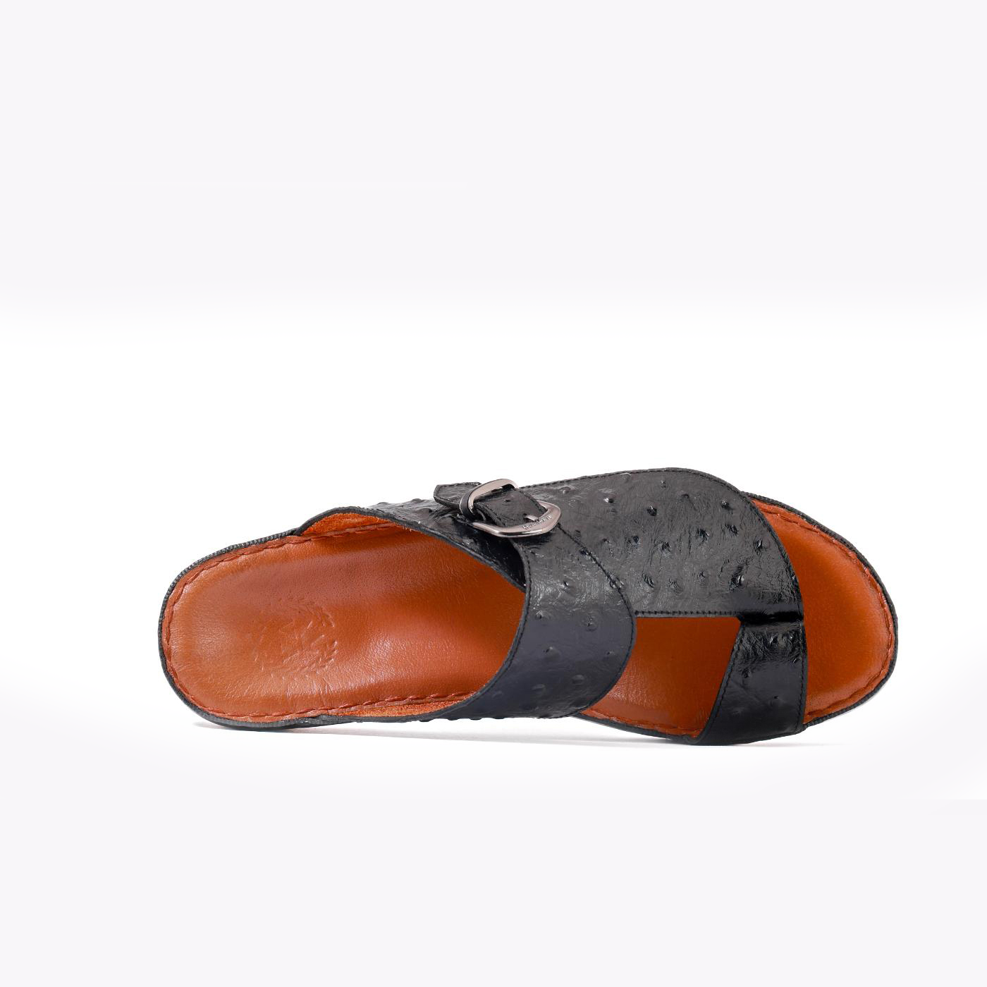 AN-2020- Black Luxury Arabic Sandal for Men