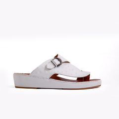 AN-2022- White Luxury Arabic Sandal for Men