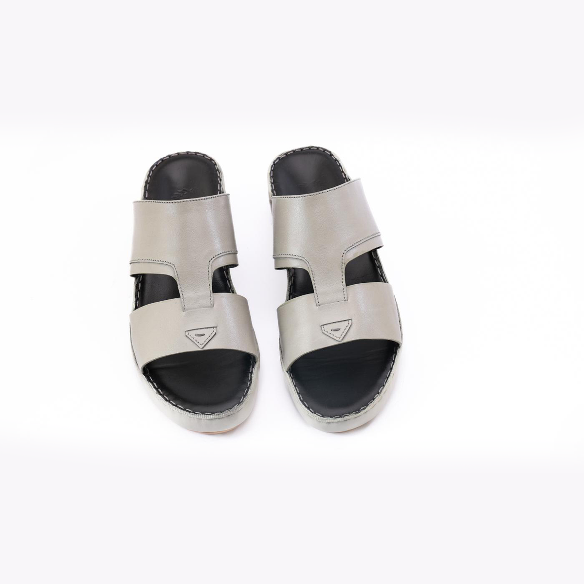 AN-2029- White Luxury Arabic Sandal for Men