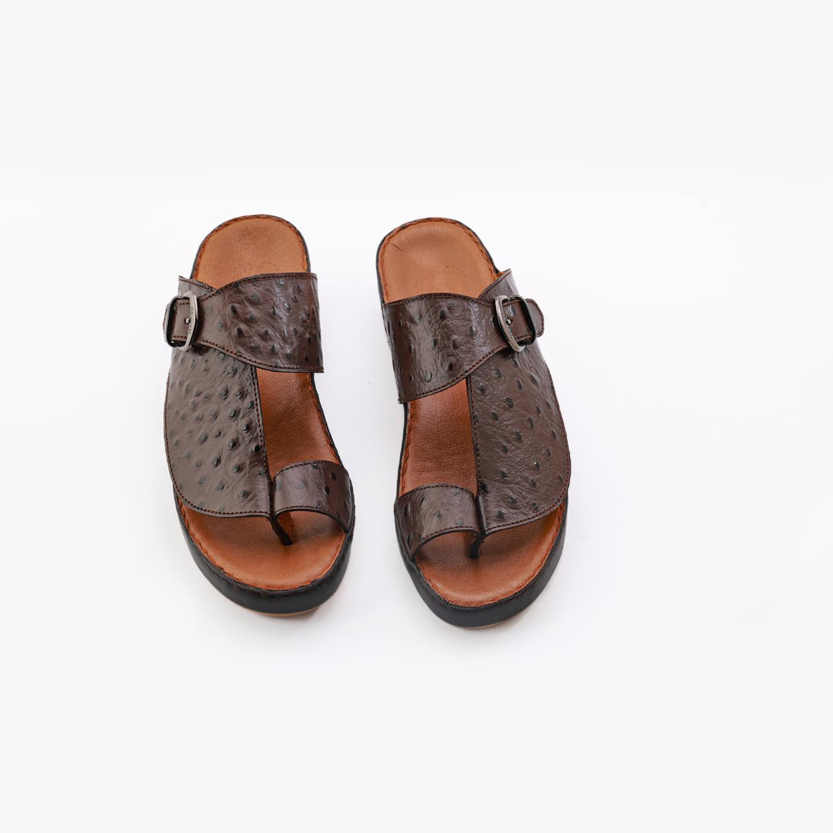 AN-2009- Brown Luxury Arabic Sandal for Men