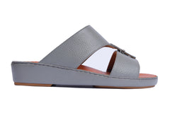 AN- 4852 - Gray / Tan Luxury Arabic Sandal for Men