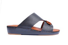 AN- 4853 - Black / Tan Luxury Arabic Sandal for Men