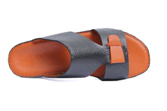 AN- 4853 - Black / Tan Luxury Arabic Sandal for Men