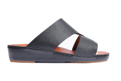 AN- 4851 - Black / Tan Luxury Arabic Sandal for Men