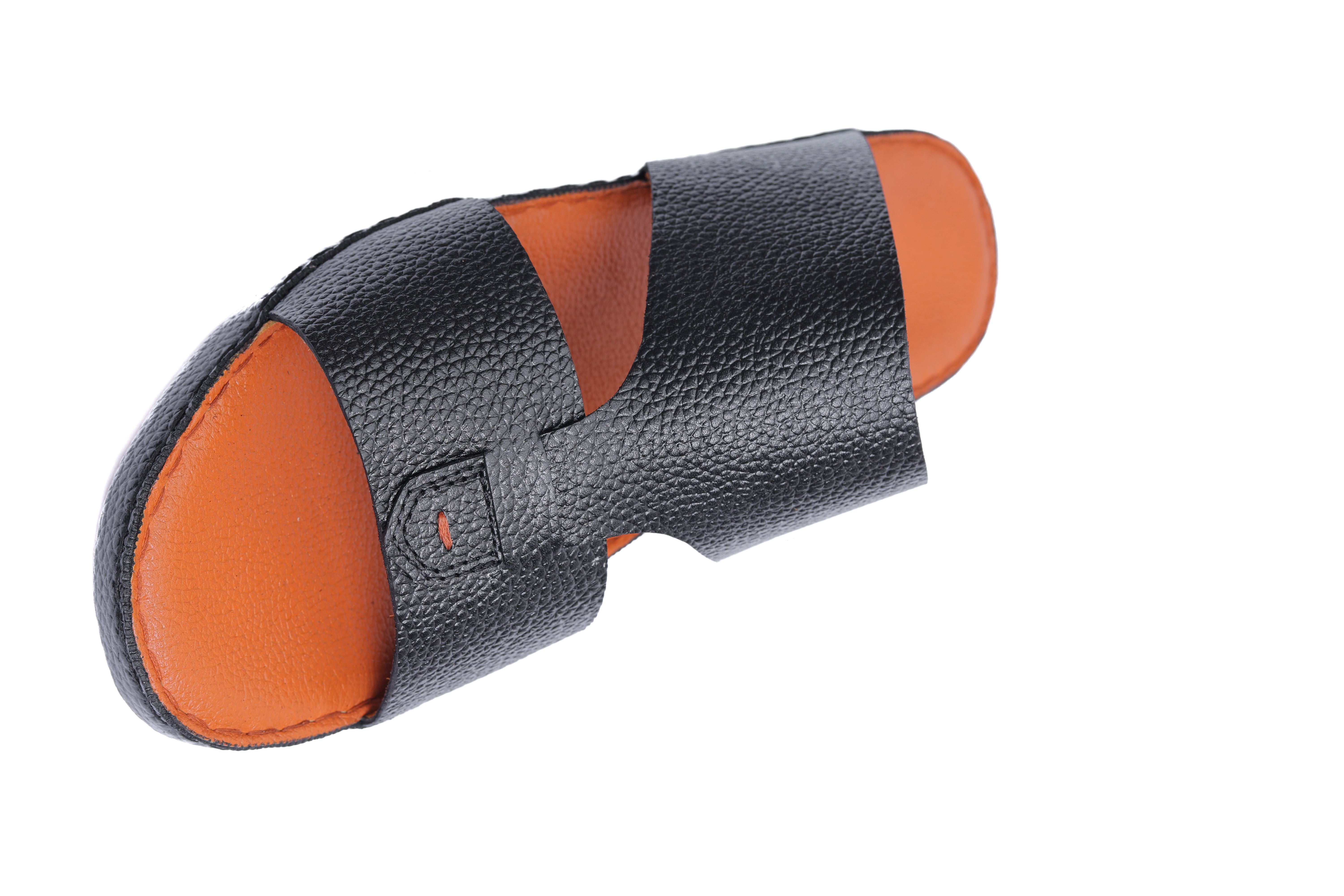 AN- 4851 - Black / Tan Luxury Arabic Sandal for Men