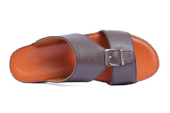 AN- 4852 - Brown / Tan Luxury Arabic Sandal for Men