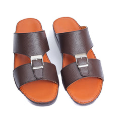 AN- 4852 Brown / Tan - Luxury Arabic Sandal for Men
