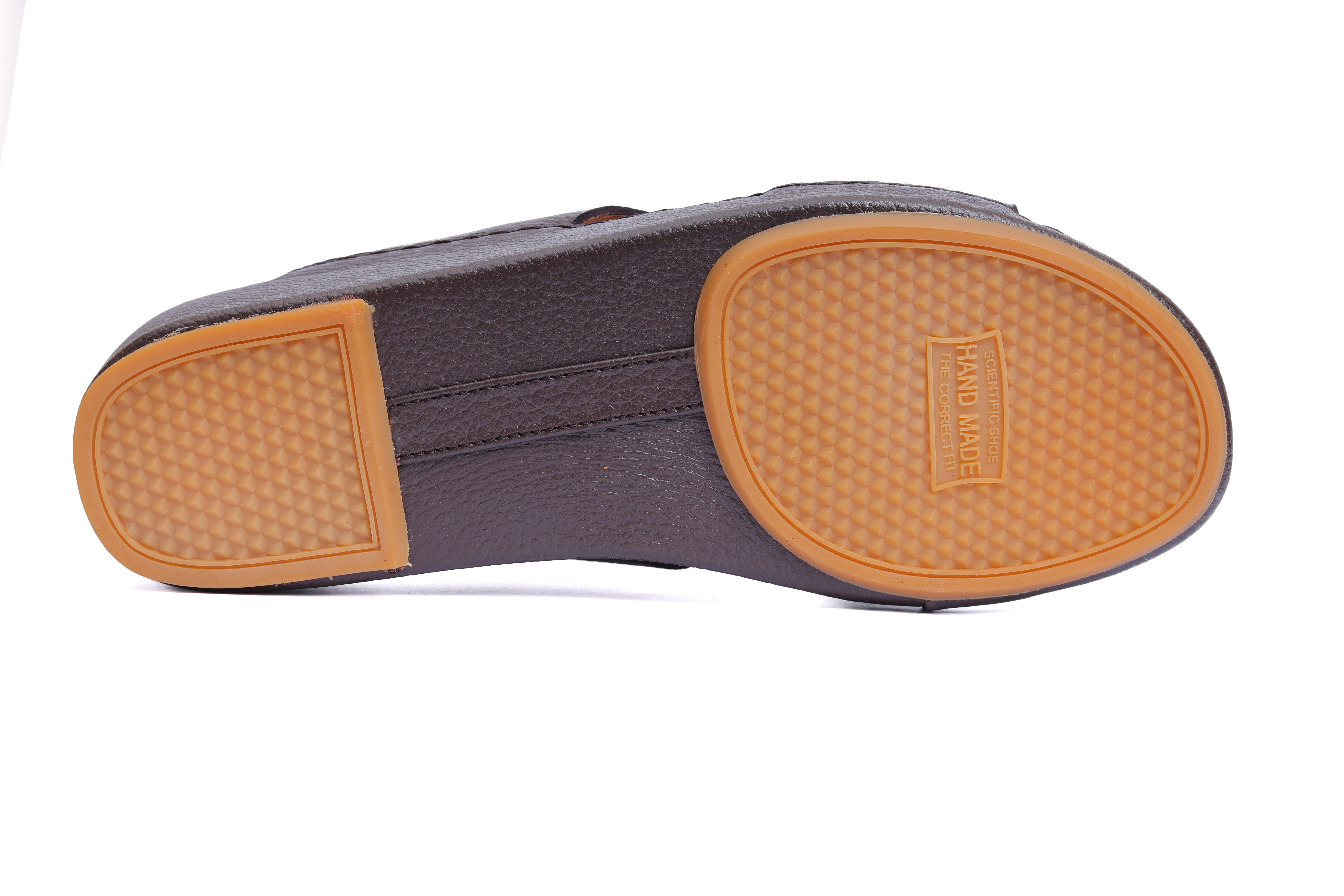 AN- 4850 - Brown / Tan Luxury Arabic Sandal for Men