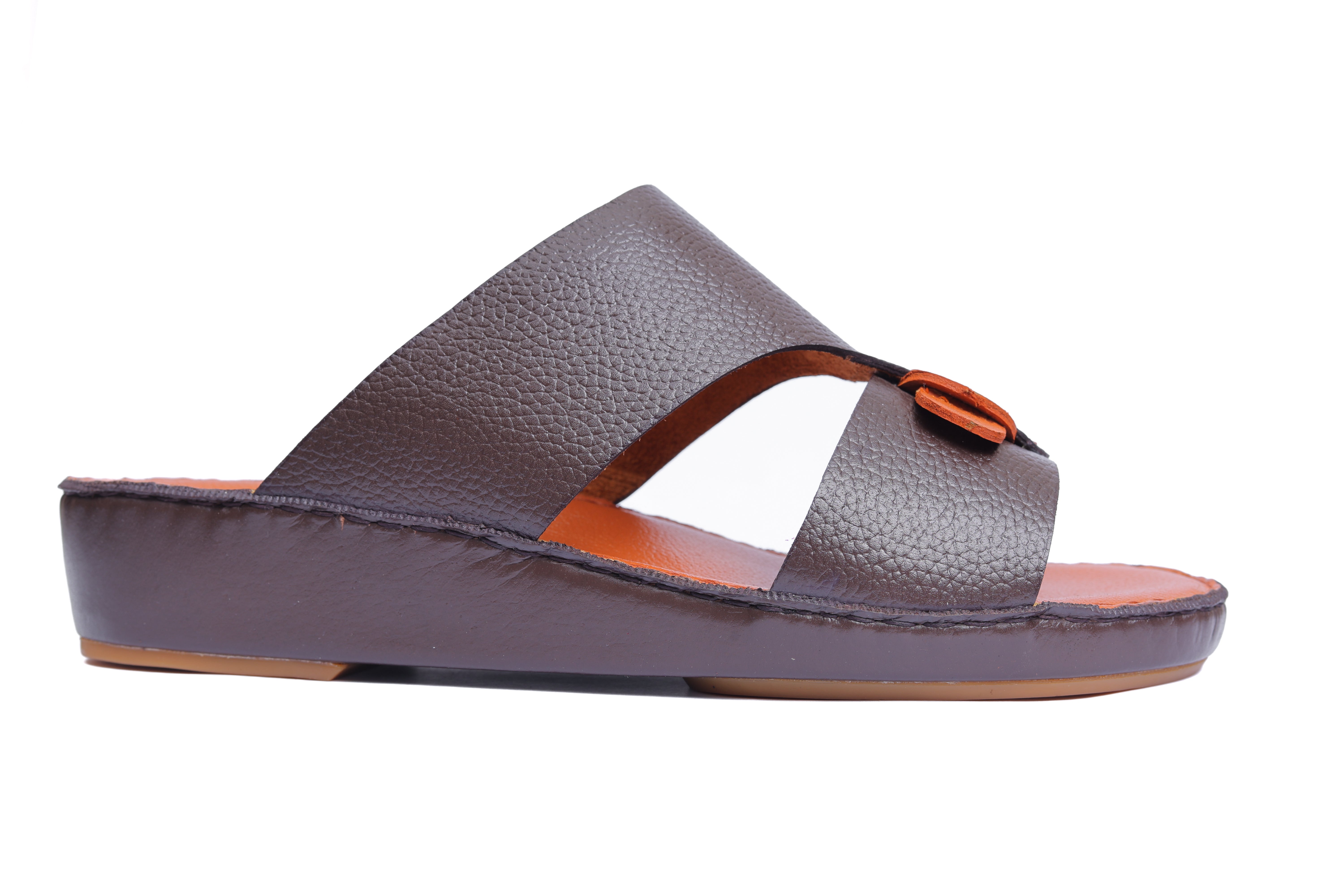 AN- 4853 - Brown / Tan Luxury Arabic Sandal for Men