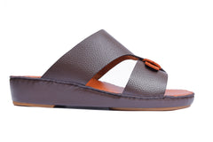 AN- 4853 - Brown / Tan Luxury Arabic Sandal for Men
