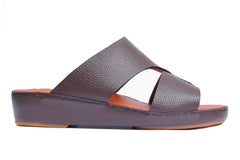 AN- 4851 Brown / Tan - Luxury Arabic Sandal for Men