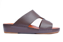 AN- 4851 - Brown / Tan Luxury Arabic Sandal for Men