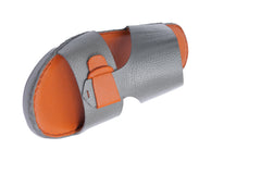 AN- 4853 - Gray / Tan Luxury Arabic Sandal for Men