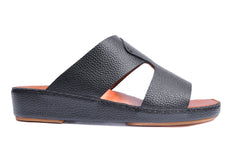 AN- 4850 - Black / Tan Luxury Arabic Sandal for Men