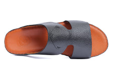 AN- 4850 Black / Tan - Luxury Arabic Sandal for Men