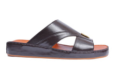 AN- 4849 - Brown / Tan Luxury Arabic Sandal for Men