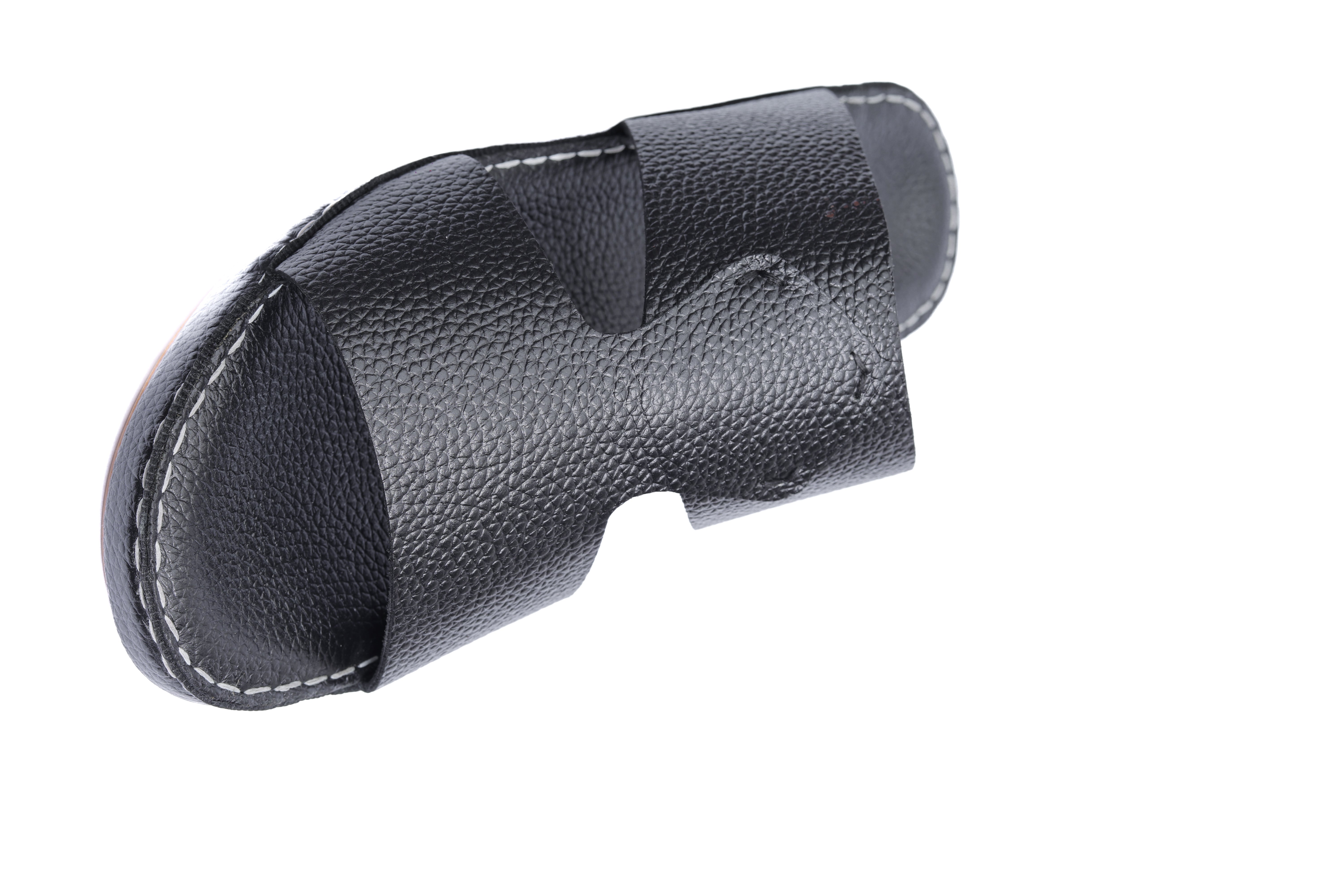 AN- 4850 - Full Black Luxury Arabic Sandal for Men